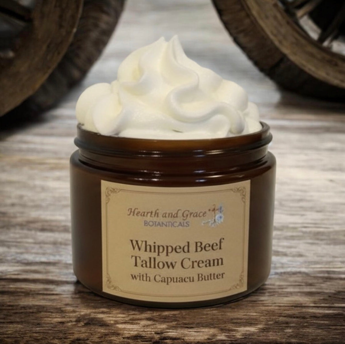 Whipped Beef Tallow Cream with Cupuacu Butter